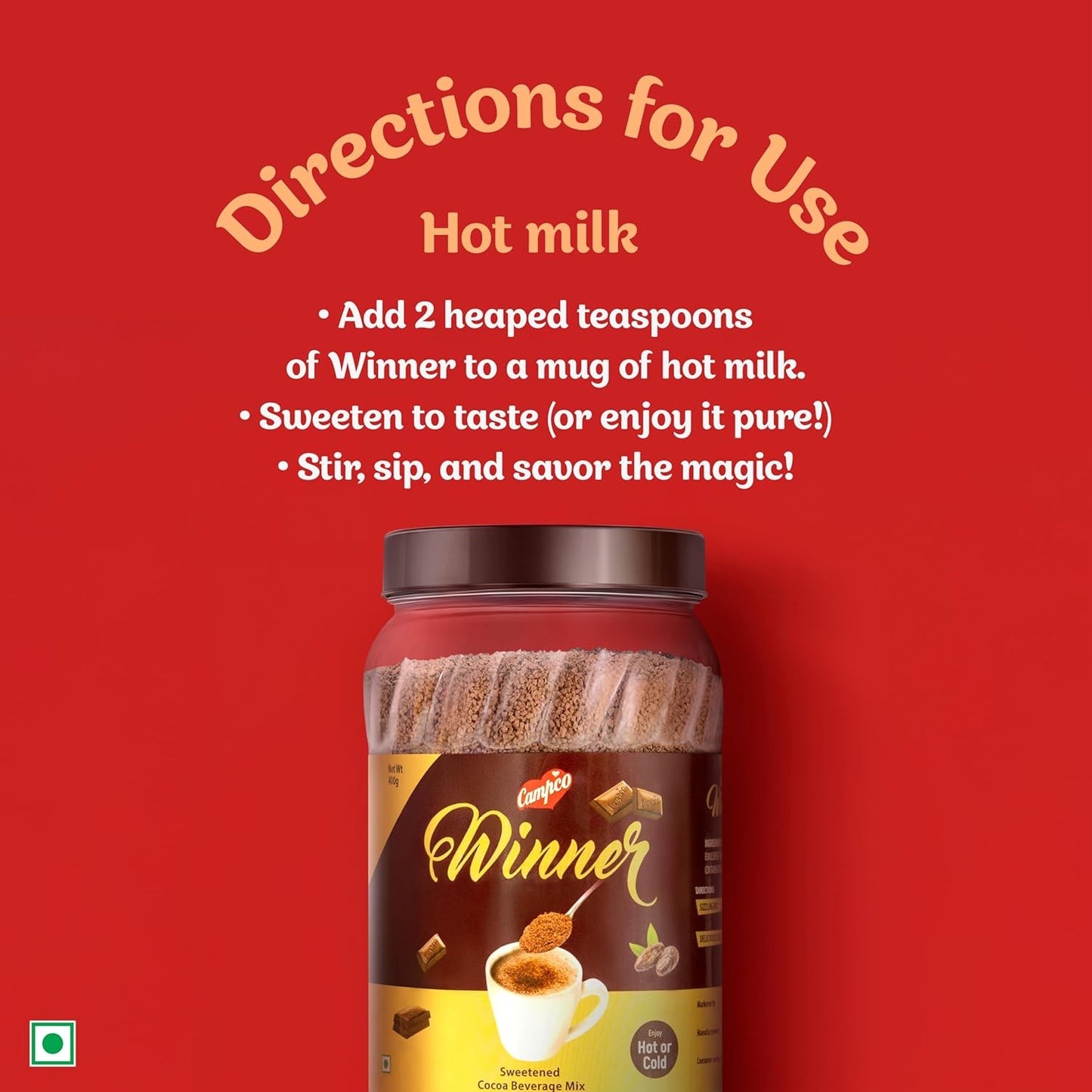 Campco Winner - Sweetened Cocoa Beverage Mix