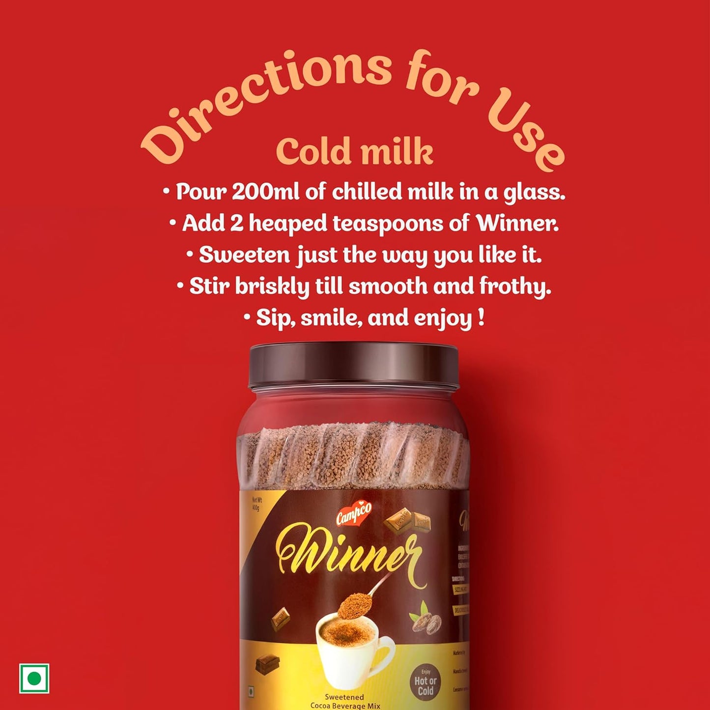 Campco Winner - Sweetened Cocoa Beverage Mix