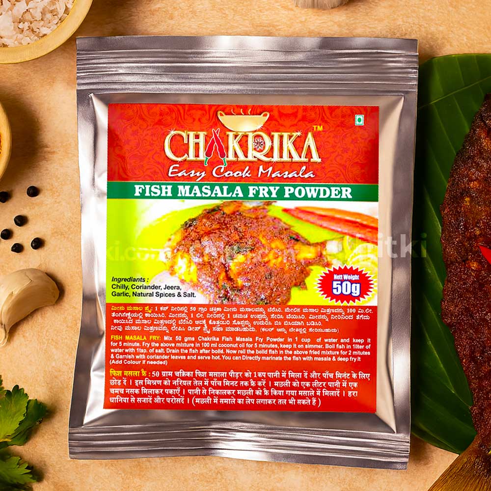 Chakrika Fish Masala Fry Powder 50gm