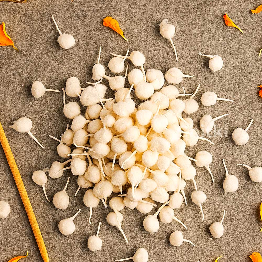 Aradhana Cotton Flower Batti 1pack