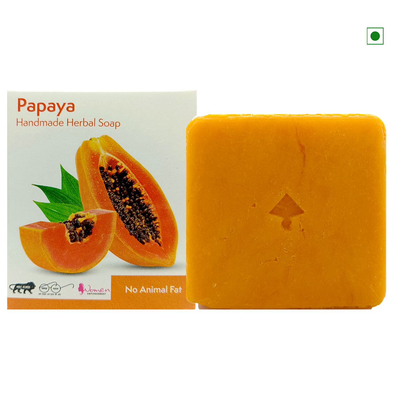 Green Cairo -Papaya Handmade Herbal Soap 100gm