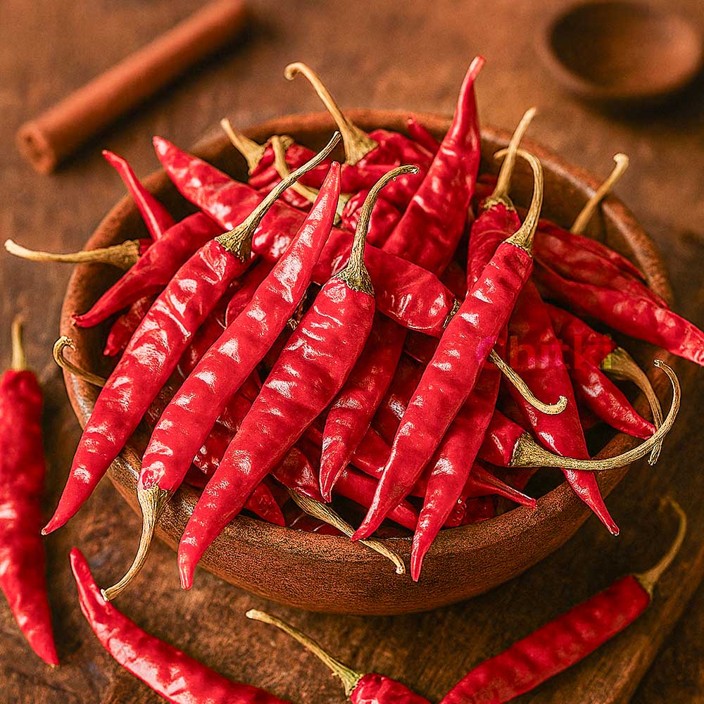 Guntur Chilly With Stem 200gm