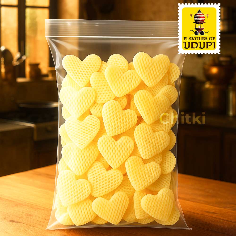 Heart Shaped Fryums 200gm