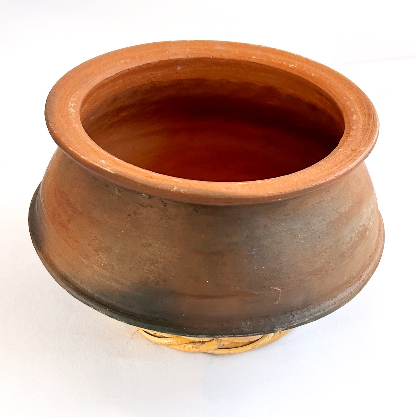 Clay Pot Bisale For Cooking And Serving Round base 1Kg