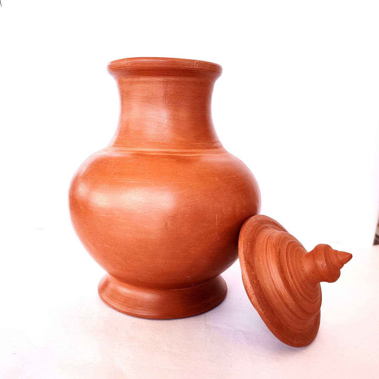 Traditional Clay Water Pitcher / Jug 1 liter