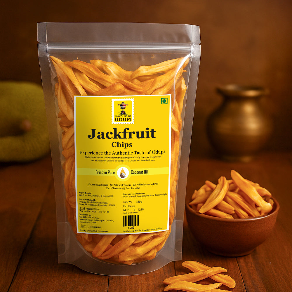 Flavours of Udupi Jackfruit Chips 150gm