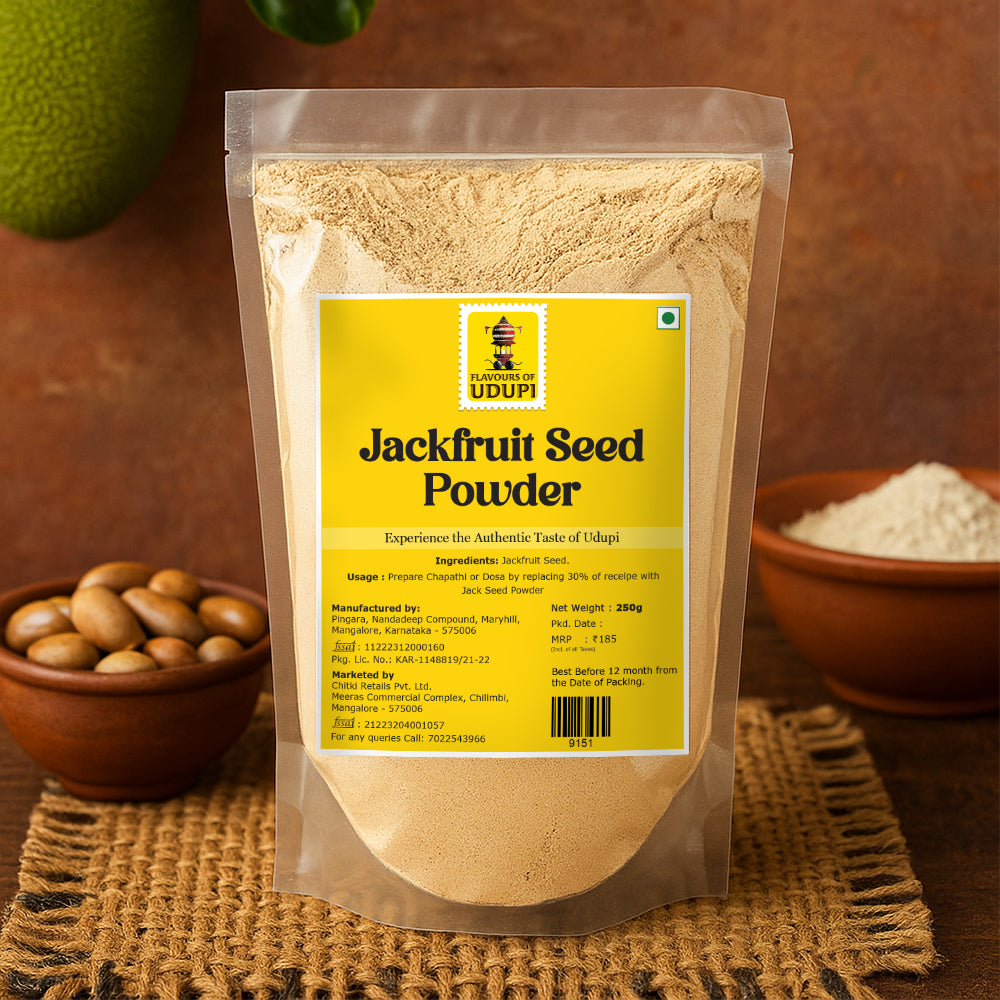 Flavours of Udupi Jackfruit Seeds Powder (Flour) 250g