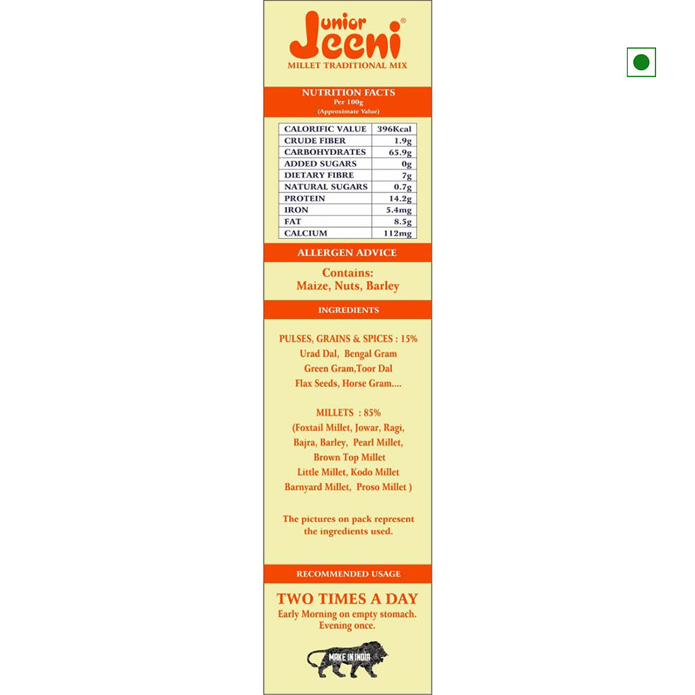 Junior Jeeni Millet Mix 2 years and above
