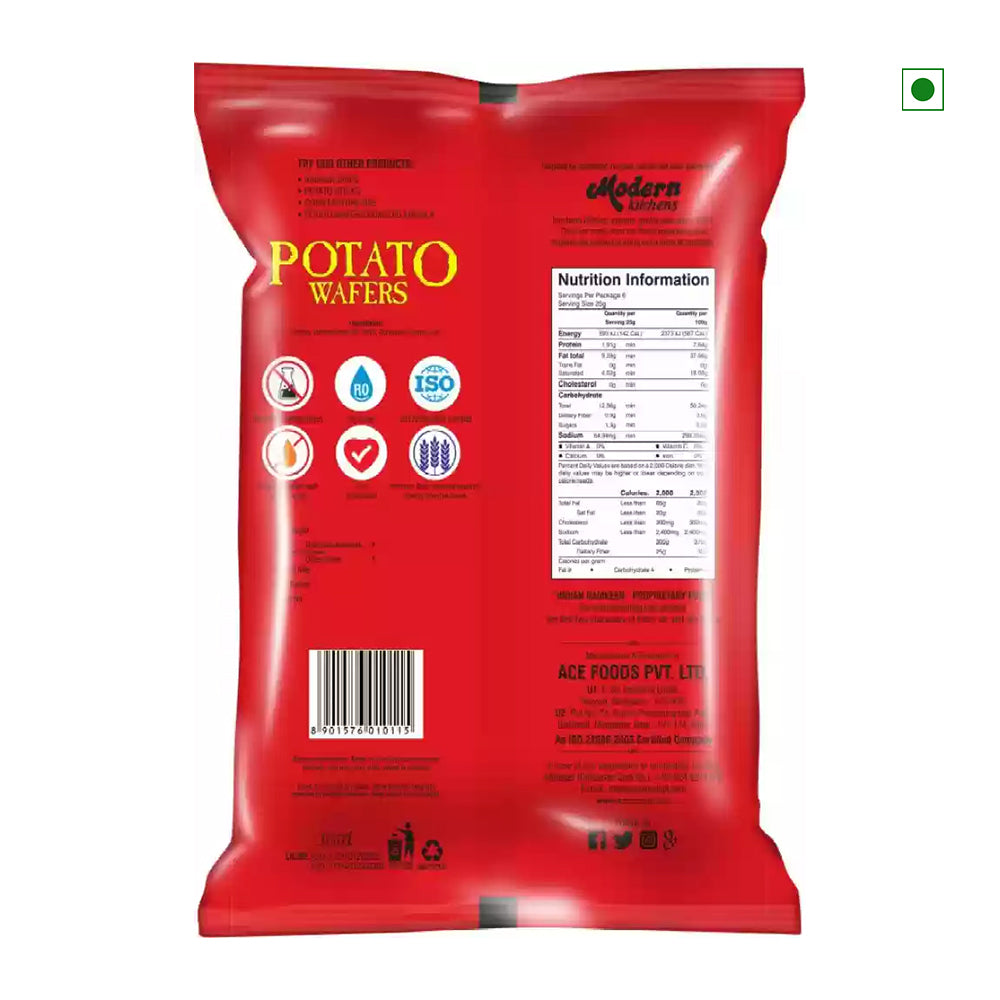 Modern Kitchens Potato Wafers - Spicy 70gm (Pack of 3)
