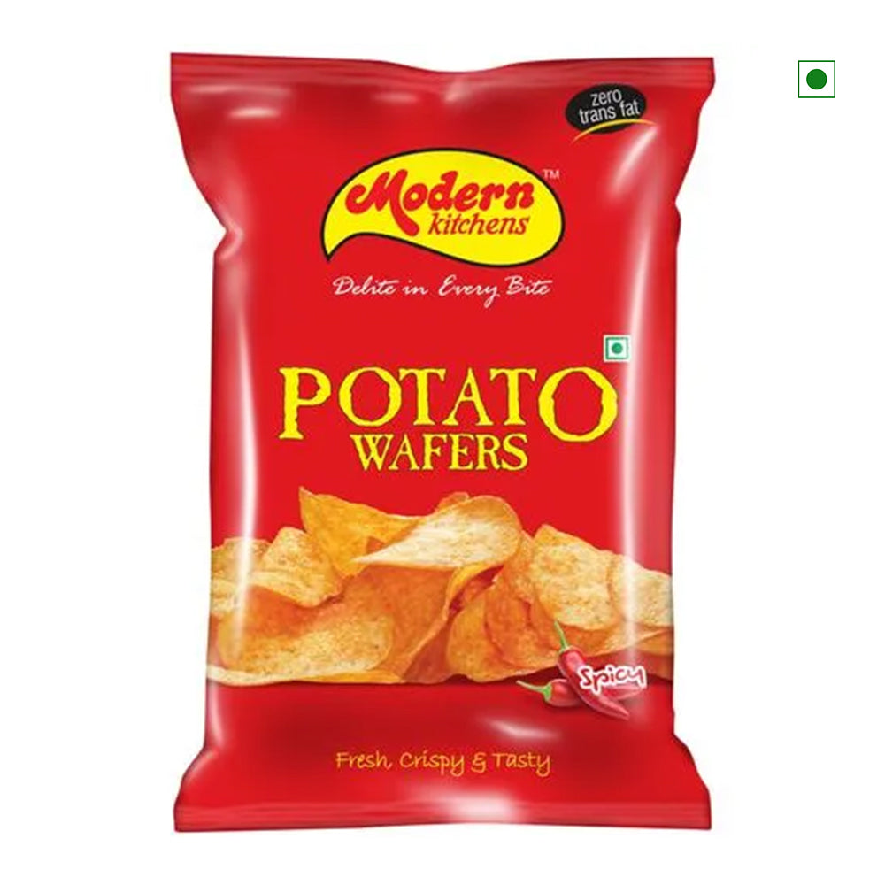 Modern Kitchens Potato Wafers - Spicy 70gm