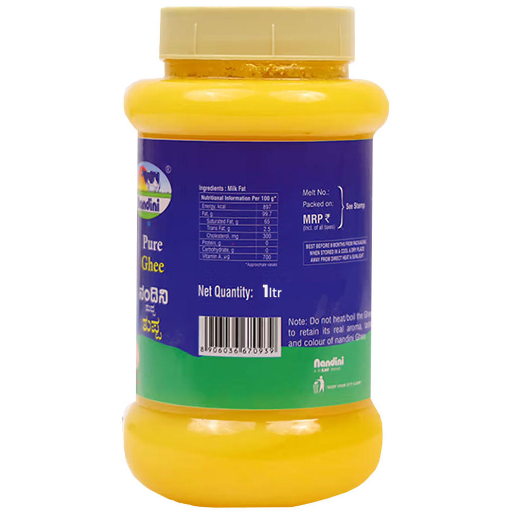 Nandini Pure Ghee (Jar) 1ltr