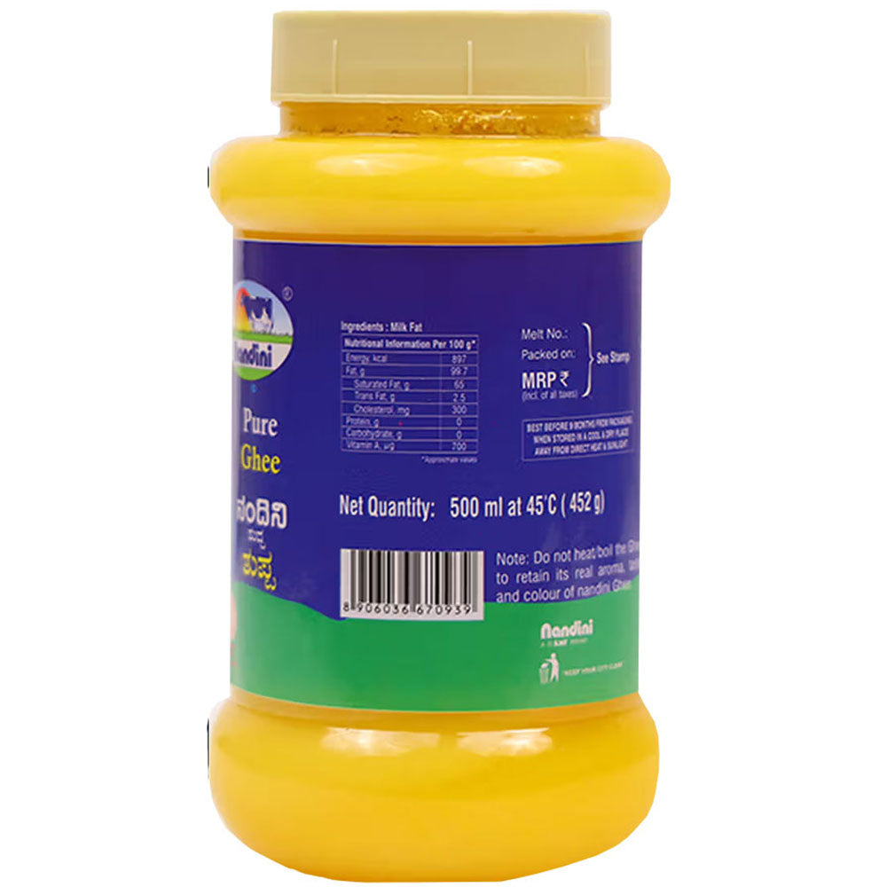 Nandini Pure Ghee (Jar) 500ml