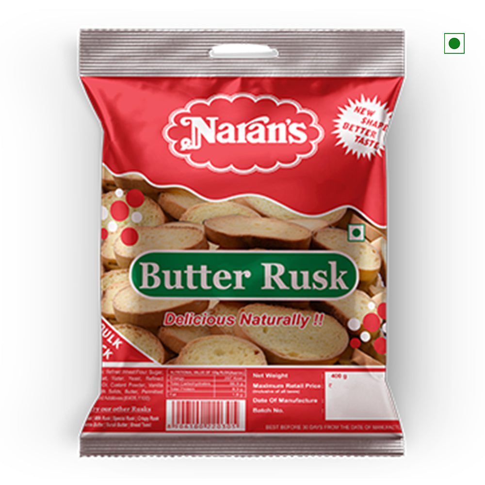 Narans Butter Rusk 400gm