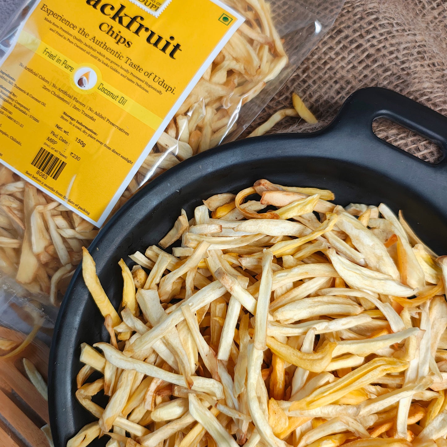 Flavours of Udupi Jackfruit Chips 150gm