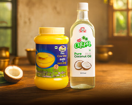 Oil, Ghee & Honey
