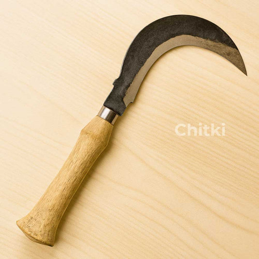 Mangalorean Katthi / Sickle  Coconut Cutting Knife Small Size