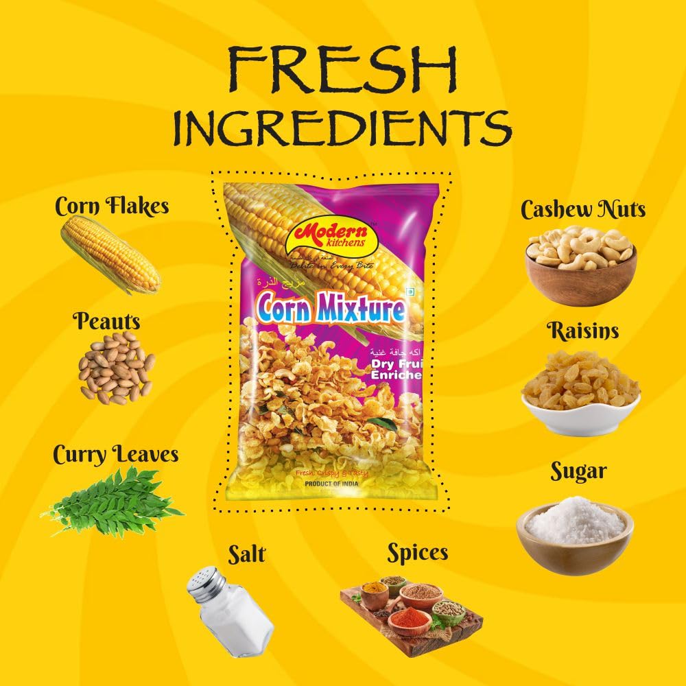 Modern Kitchens Corn Mixture 170gm (Pack of 2)