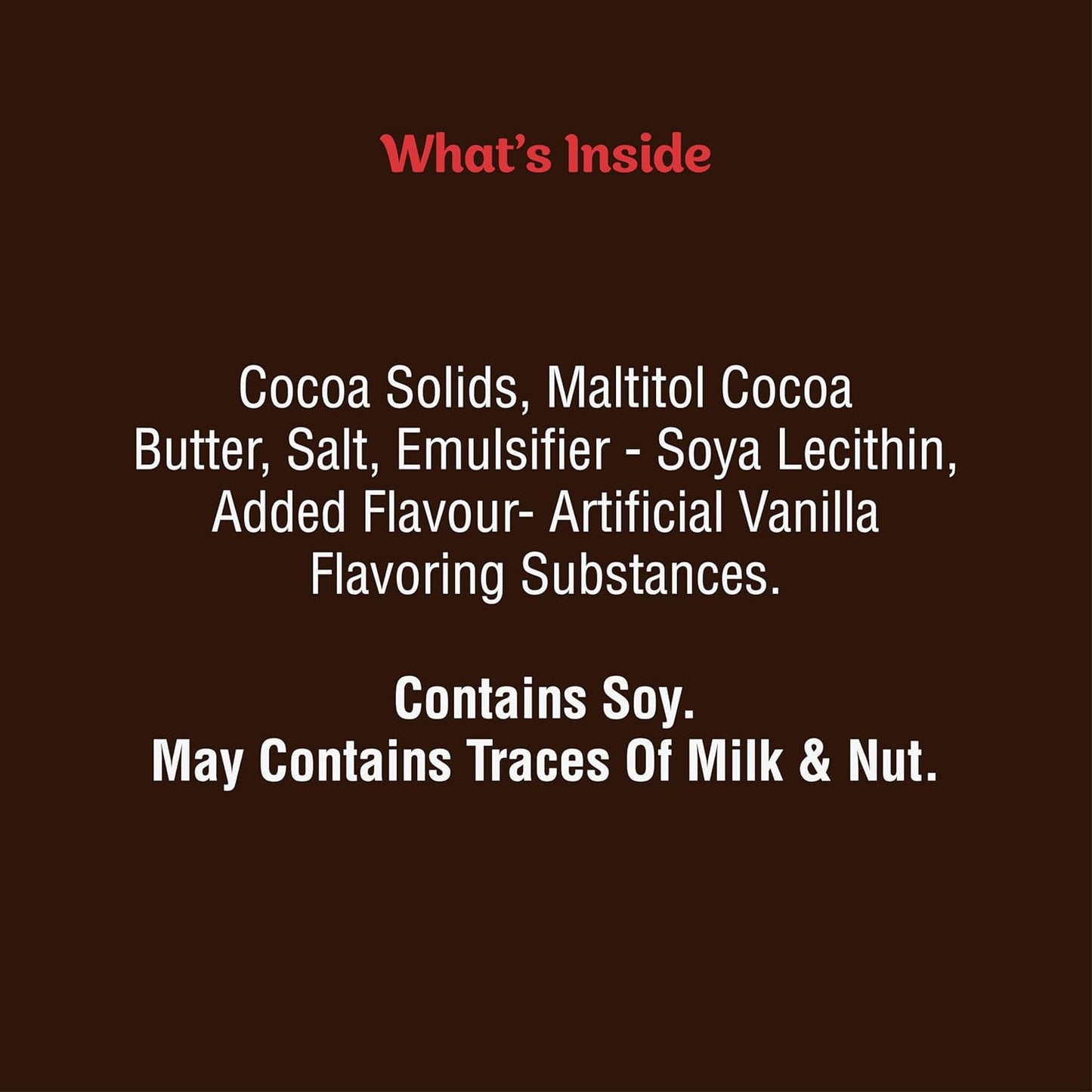 Campco Dietier Sugar-Free Dark Chocolate Bar, 50g (Pack of 3)