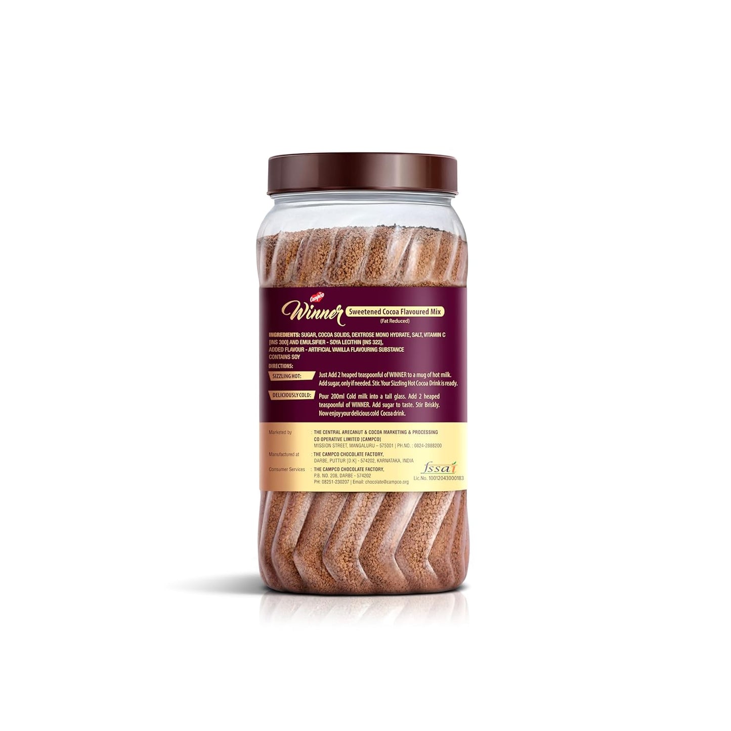 Campco Winner - Sweetened Cocoa Beverage Mix