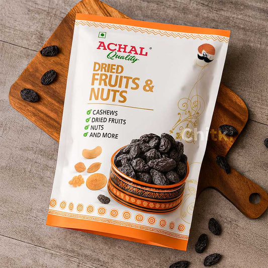 Achal - Afghan Dry Grapes ( Black Dry Grapes) 100gm