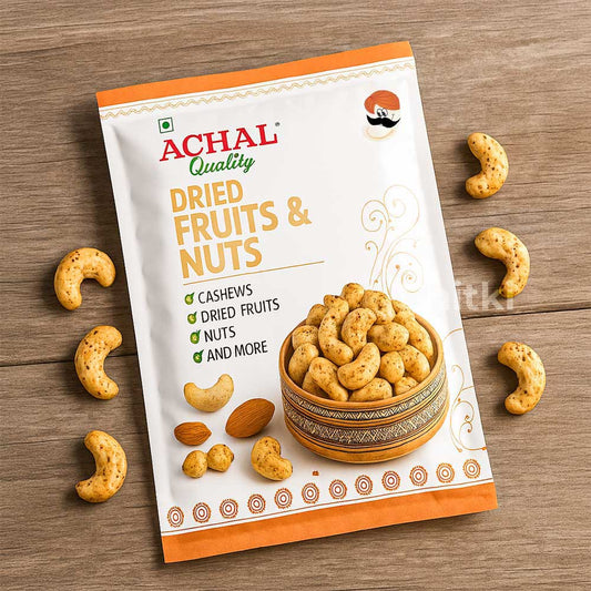 Achal - Black Pepper Flavoured Cashews 100gm