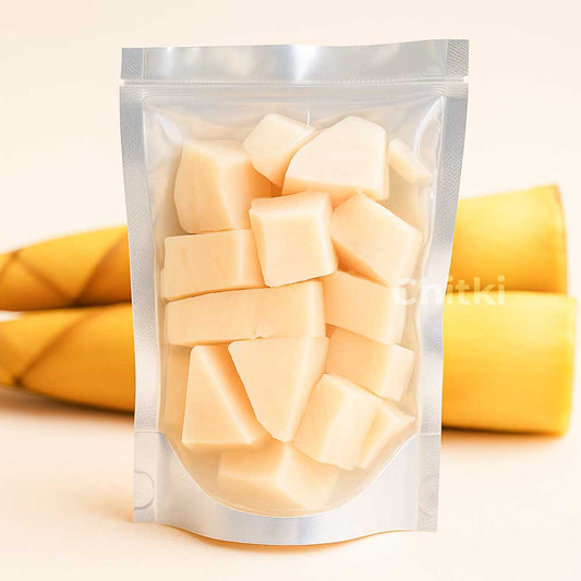 Bamboo Shoot (cubes) In Brine - Kanile 500 gm
