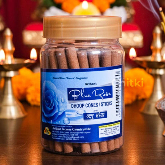 Blue Rose Dhoop Cones Sticks 100gm