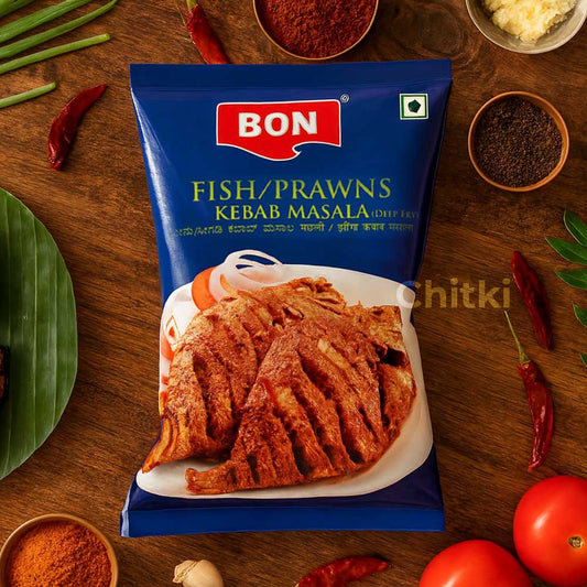 BON Fish/prawns Kebab Masala 85gm (Pack of 2)
