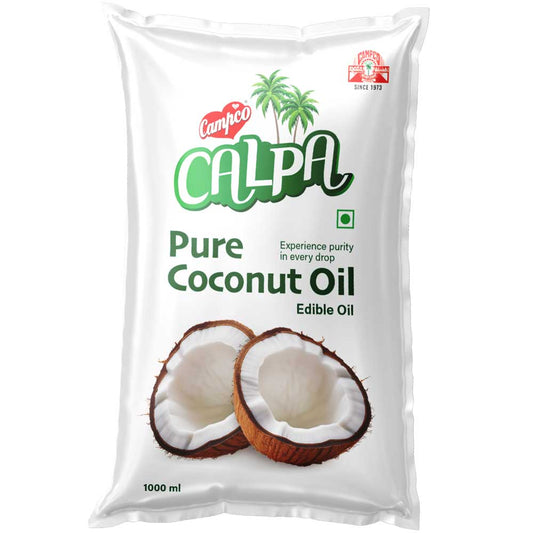 Campco Calpa Coconut Oil 1 liter - Pouch