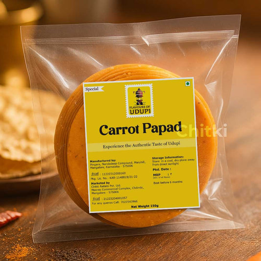 Carrot Papad 150gm