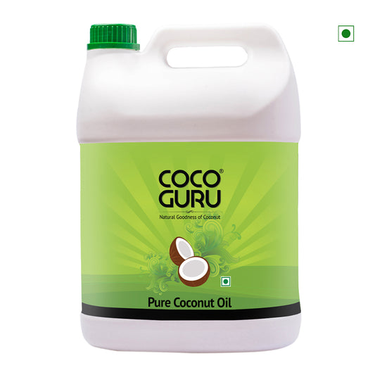 Cocoguru High Grade Coconut Oil In Jerry Can 5Kgs