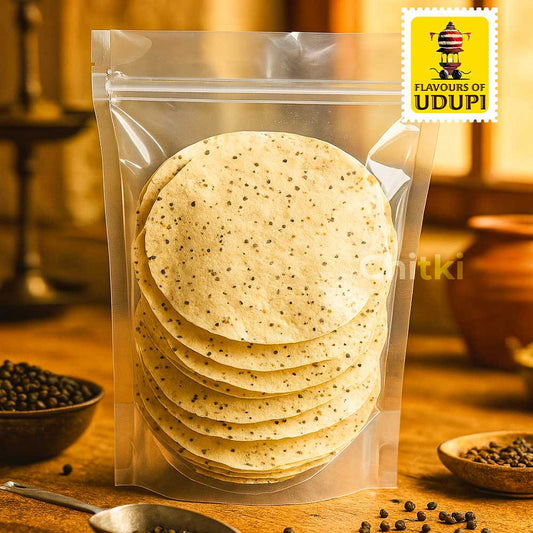 Black Pepper Papad 150gm