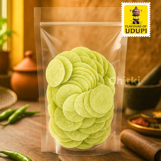 Green Chilli Papad Small 100gm