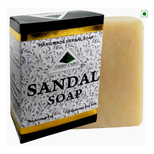 Green Cairo -Sandal Handmade Herbal Soap 100gm