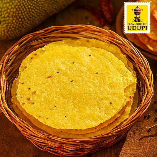 Flavours of Udupi Jackfruit Papad/Halasina Happala 150gm
