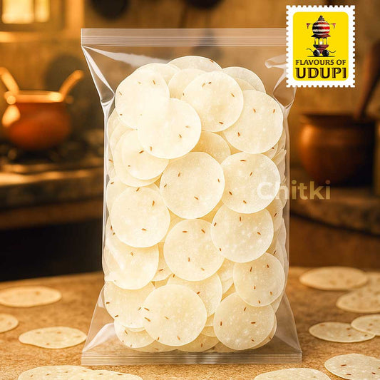 Flavours of Udupi Jeera Papad Small 100gm