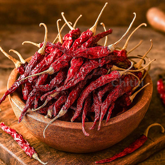 Kashmiri Long Chilli (with Stem) 200gm