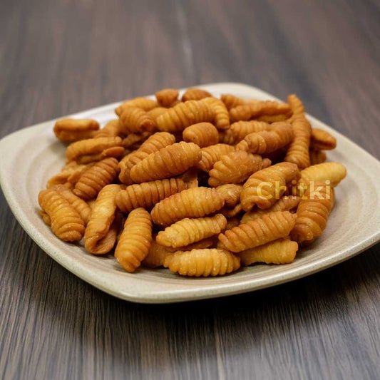 Christmas Kuswar Kidyo/Kidiyo/Kulkuls (Dough Curls) 200gm