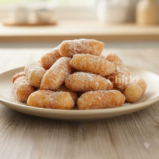 Christmas Kuswar Kidyo/Kidiyo/Kulkuls (Sweet Dough Curls) 200gm