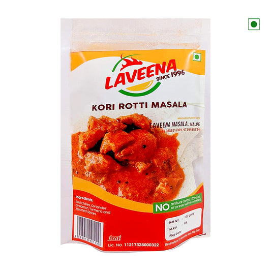 Laveena Malasa -Kori Rotti Masala Powder 100gm