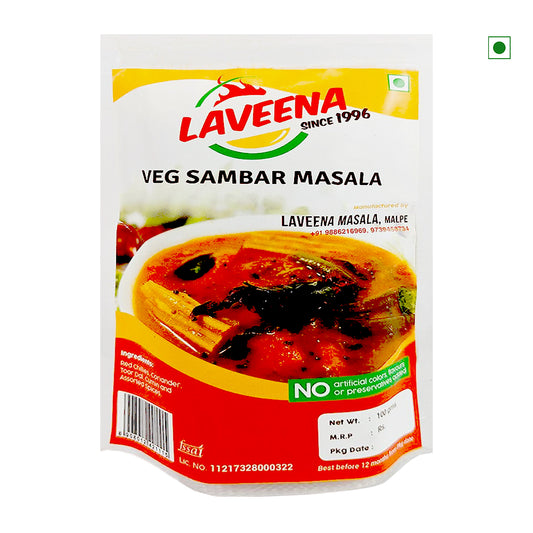 Laveena Masala -Veg Sambar Masala Powder 100gm