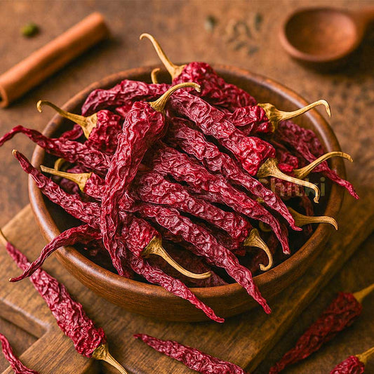 Byadagi Long Chilli (with Stem)- 200gm