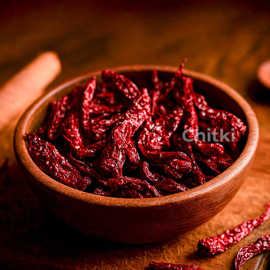 Long Chilli Byadagi (without Stem) - 200gm