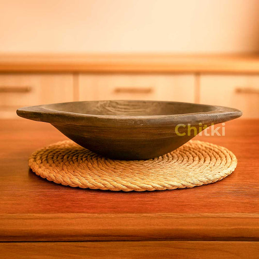 Traditional Kappa Rotti Oodu Black (Clay Tawa) MP23B