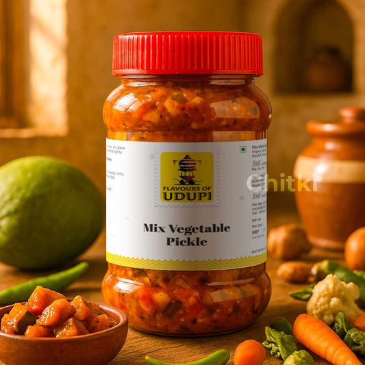 Mix Vegetable Pickle Jar 250gm