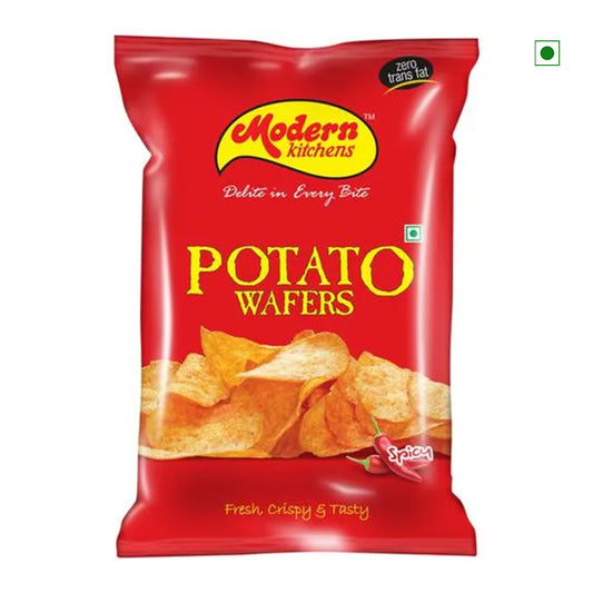 Modern Kitchens Potato Wafers - Spicy 70gm