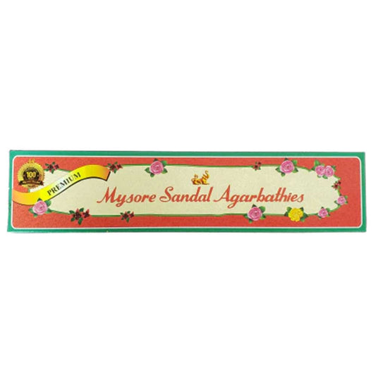 Mysore Sandal Agarbatti Premium (pack Of 20 Sticks) 1pc