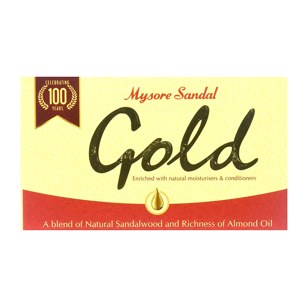 Mysore Sandal Bathing Soap - Gold 125gm
