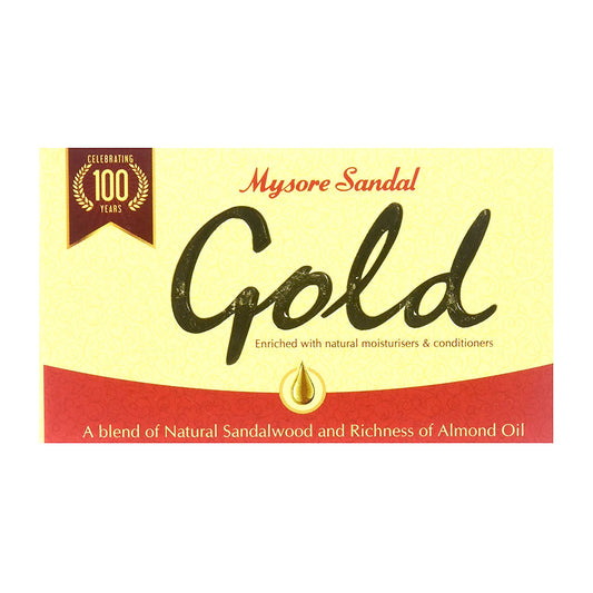 Mysore Sandal Bathing Soap - Gold 125gm