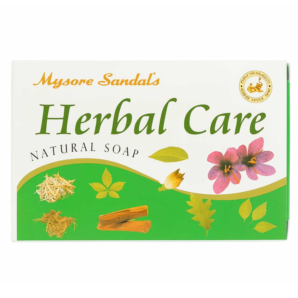 Mysore Sandal Herbal Care Natural Soap 100gm